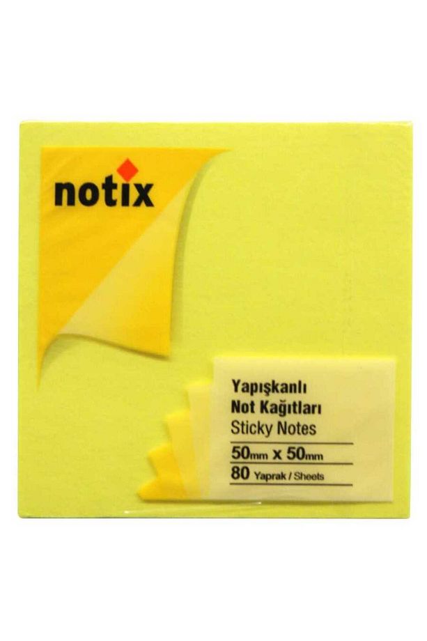 75 X 75 Mm Neon Sarı 80 Yaprak Post-ıt - 1