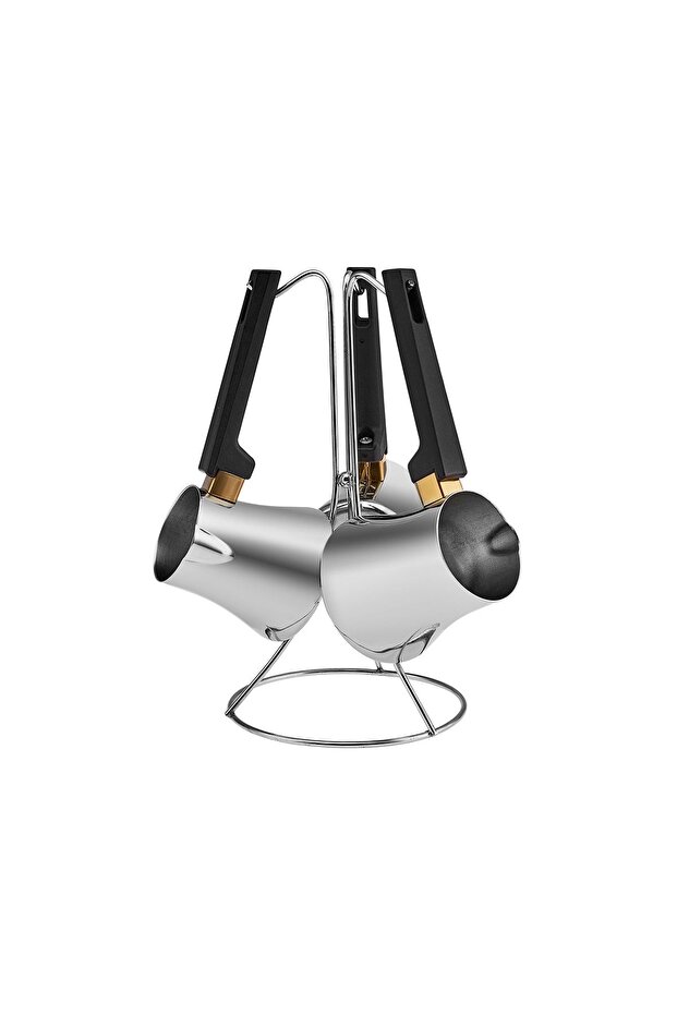 Pyramid Black Coffee Pot Set