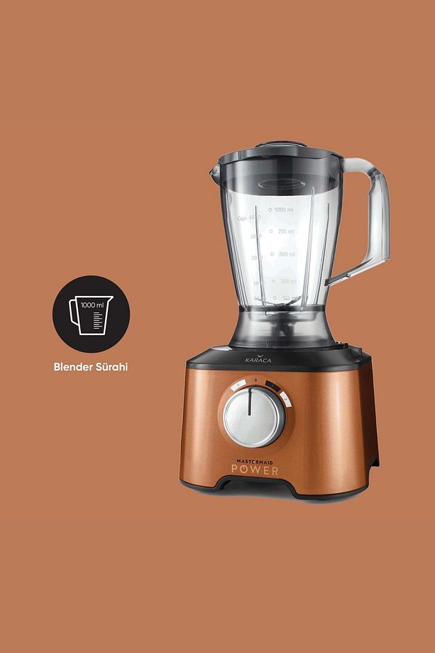 Mastermaid Power Multifunctional 10 In 1 Bronzy Mutfak Robotu, Blender Seti 2000w - 3