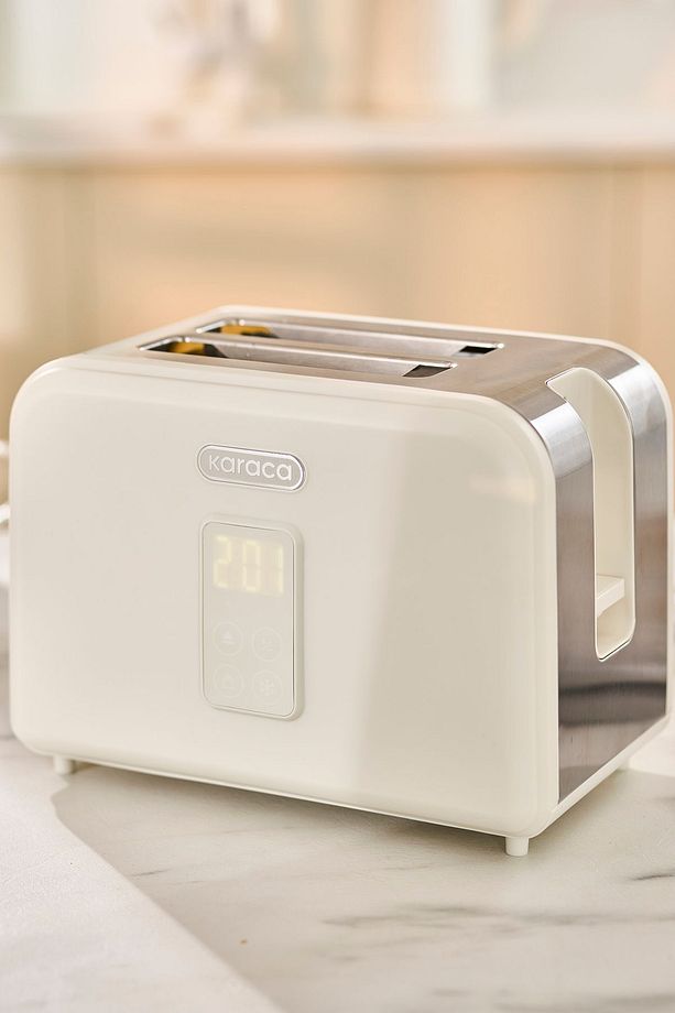 Multicrust Retro Ekmek Kızartma Makinesi Cream - 5