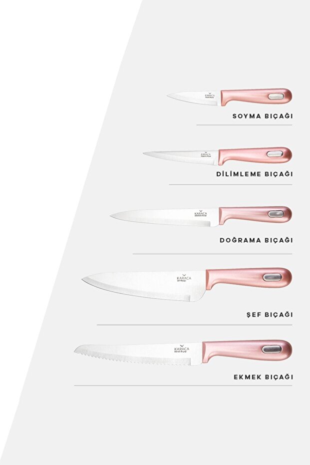 Power 5 Parça Bıçak Seti - 7