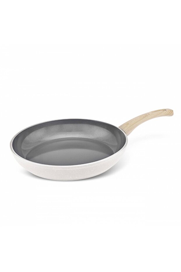 X Refika Swiss Crystal 0 Oil-Free Non-Stick Pan 26 cm Creamy
