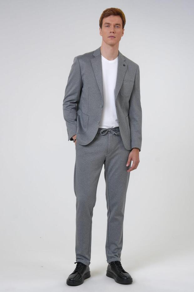 Slimfit Plain Suit - 1