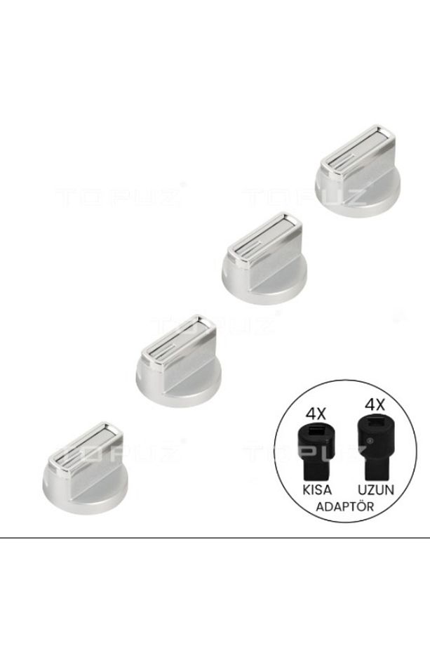 OCD K651 E-G Ankastre Ocak Set Üstü Düğme 4 Adet - 1
