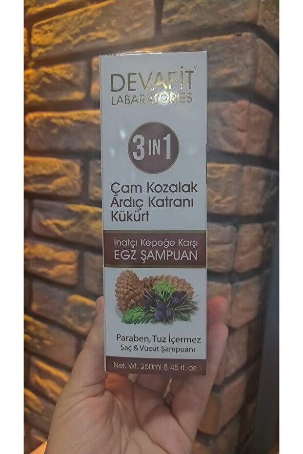 Devafit Çam Kozalak Ardıç Katranı Kükürt Şampuan - 2