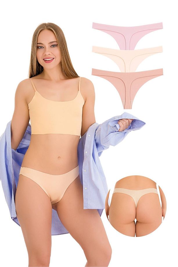 351 Kadın Lazer String Tanga Külot Paketi 351-v2 - 1