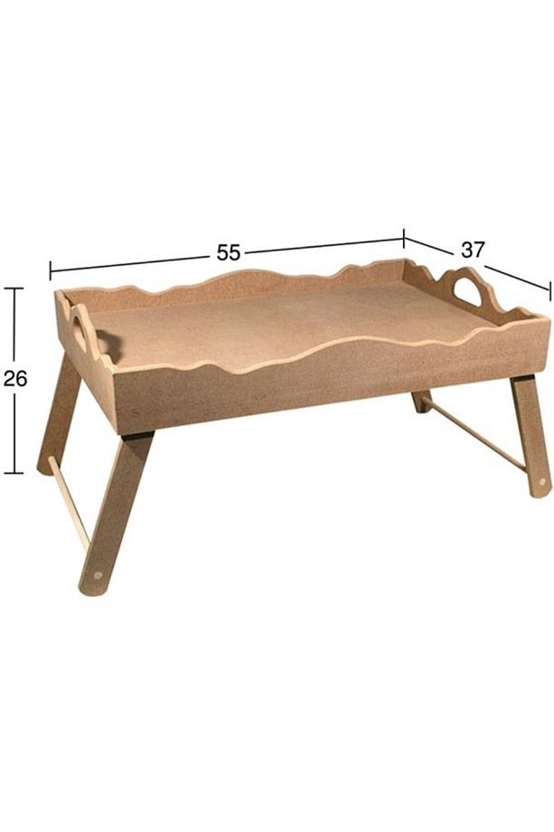 Ahşap Şımarık Tepsi - 1