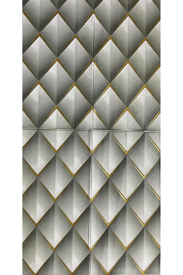 Kendinden Yapışkanlı Karavan Tavan3d Geometrik Salon Mutfak Duvar Kağıdı Paneli Nw152 - 4