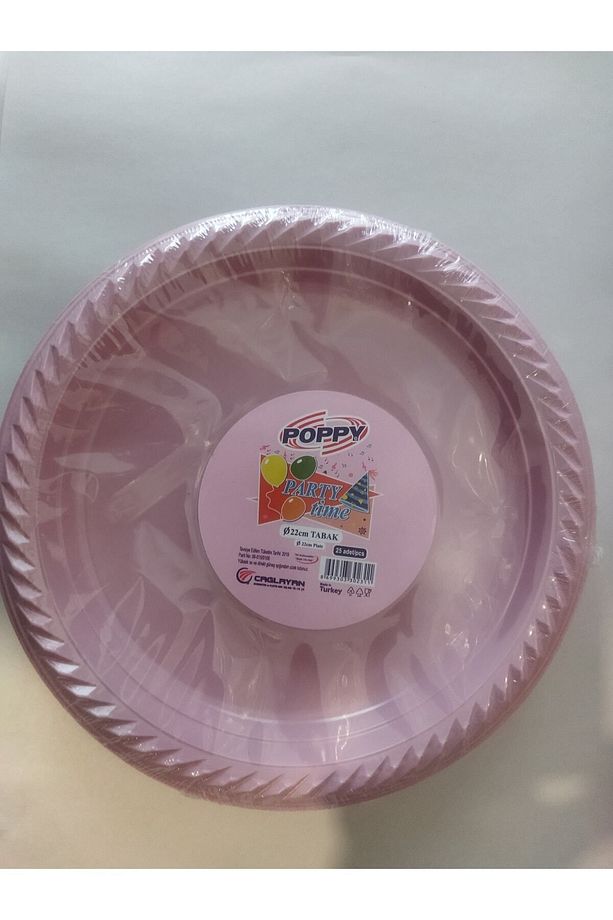Pembe Renkli Tabak 1 Pk 25 Adet - 1