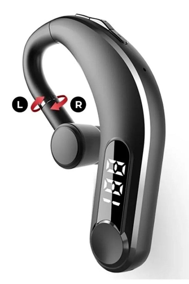 Mikrofonlu Kablosuz Tek Bluetooth Kulaklık Uzun Şarj Süresi Sporcu Ve Konuşma Ve Müzik Dinleme - 2