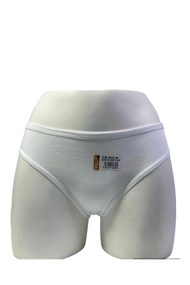 3-Piece Lycra Bikini Pants-white