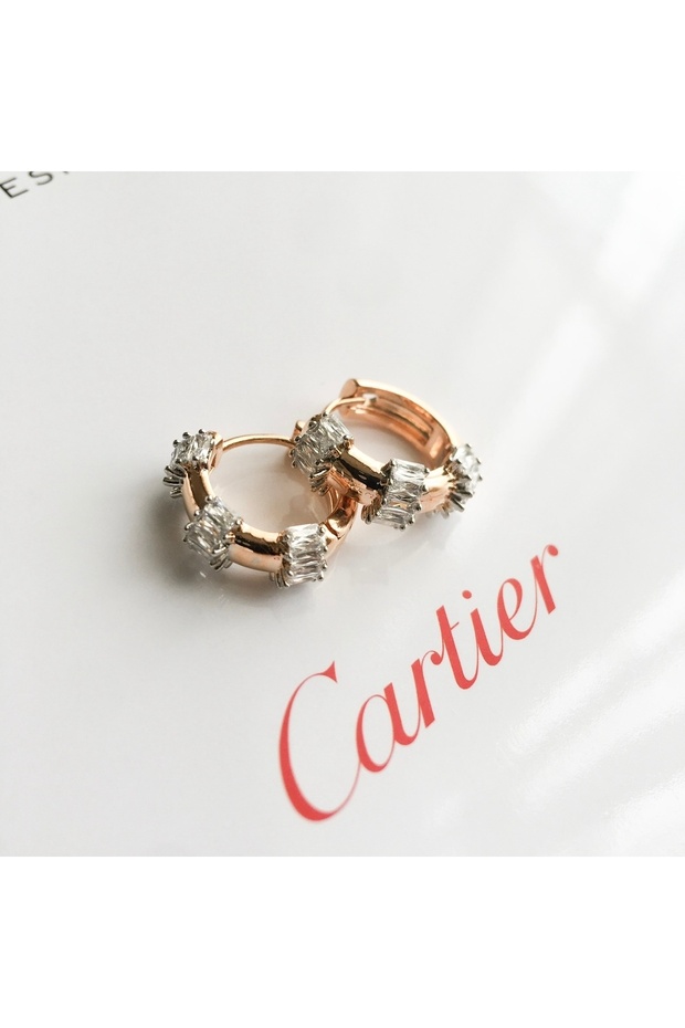 أقراط حجر Xuping صغيرة الحجم
