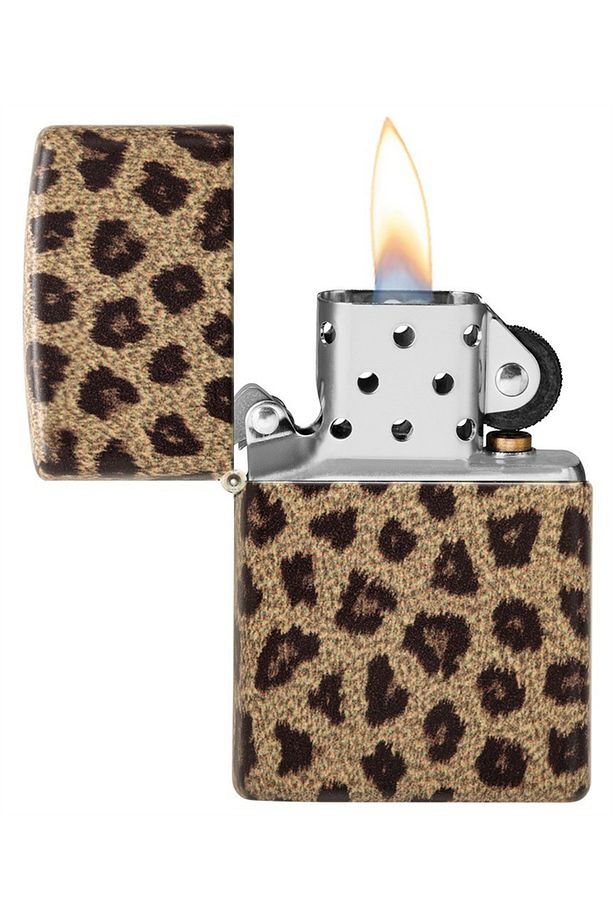 Leopard Print Design Çakmak - 4