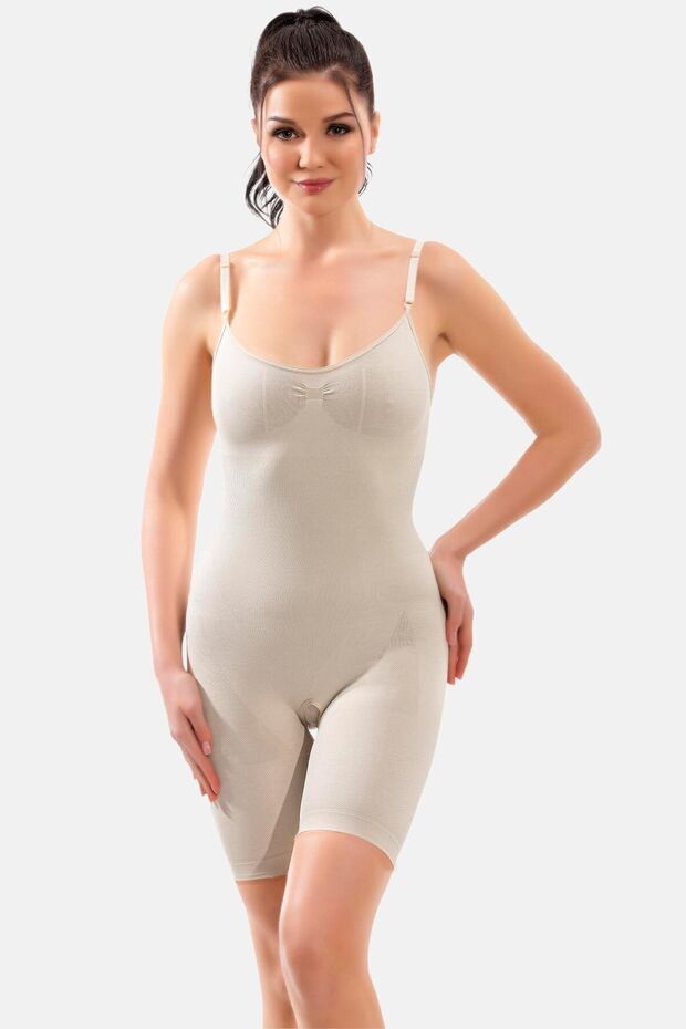 Full Length Slimming Corset for Belly, Lower Back, and Thighs - Slimming and Firming Full Body Corset
