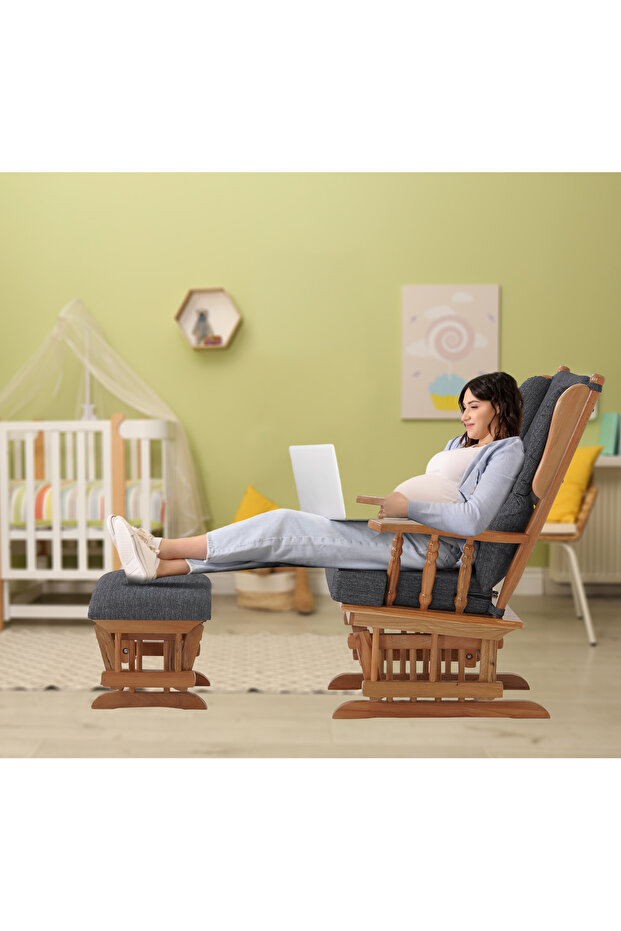 RELAX SALLANAN SANDALYE ANTRASİT - 7