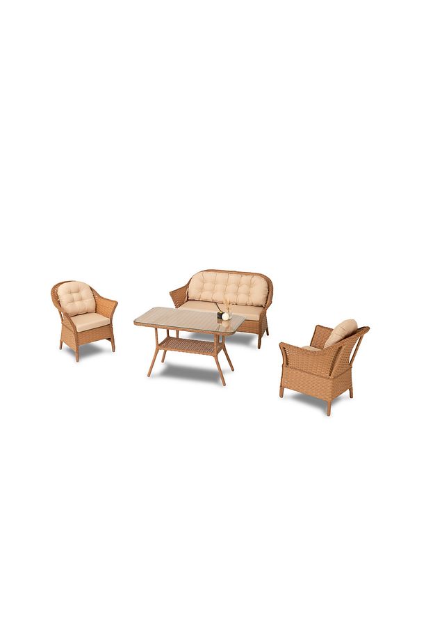 İda Rattan 4 Kişilik Oturma Grubu - 3