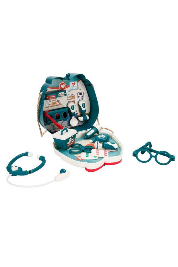 Junior Doc. Kurdele Çantalı Doktor Seti - 5
