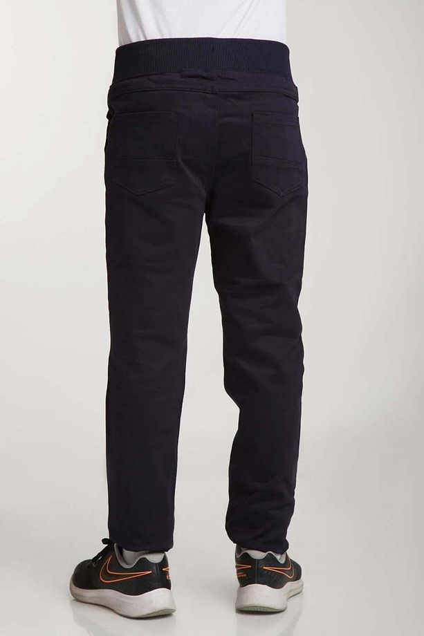 Ribanalı Bel Canvas Kız Erkek Okul Pantolonu - 5