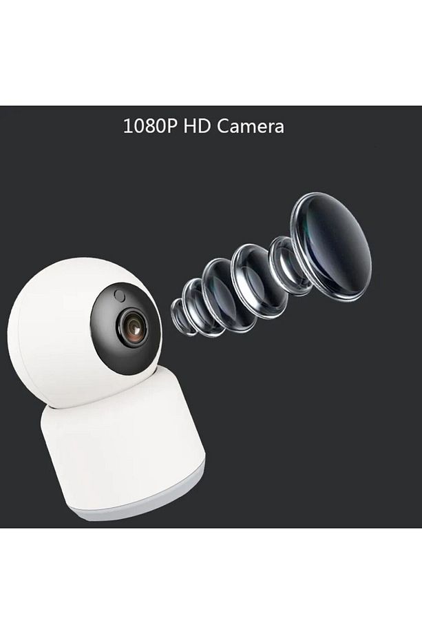 Gece Görüşlü 360 Derece Wifi Akıllı IP Kamera - CT-4050 - 6