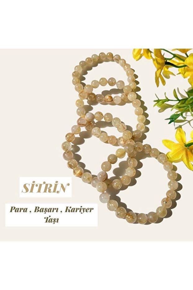 Abundance, Success, Career Stone Citrine Bracelet