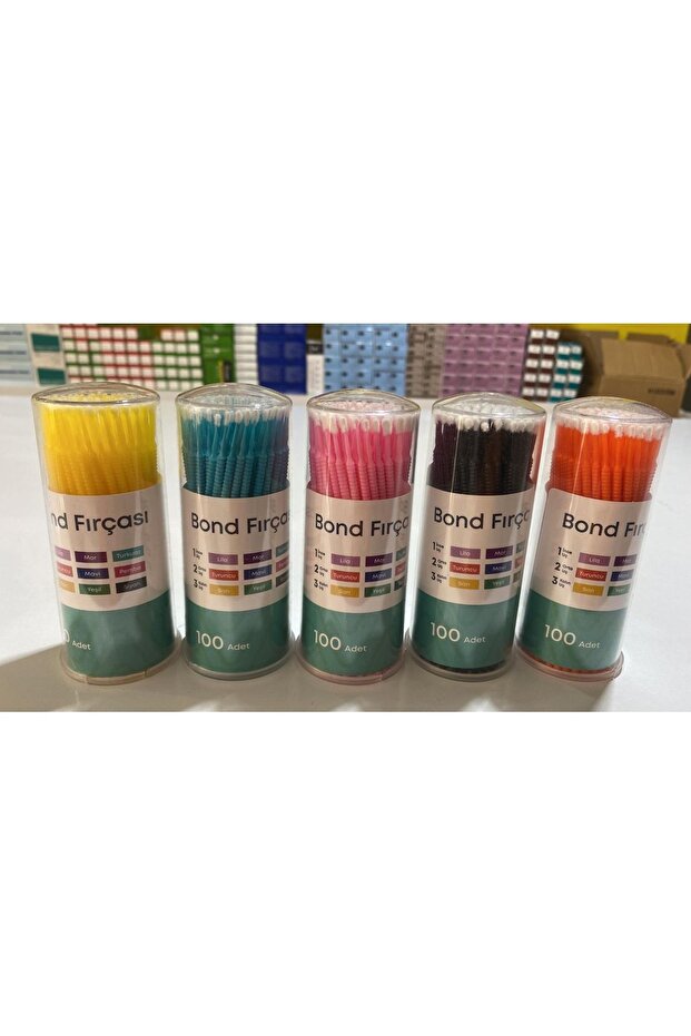 Microbladıng bond fırçası 100lü - 1