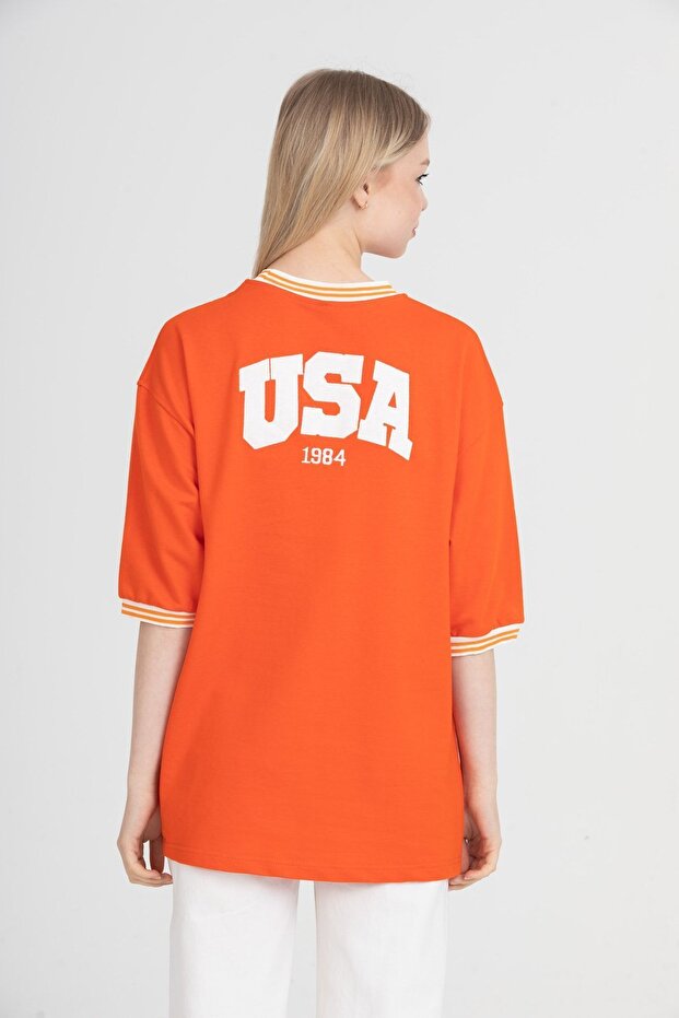 Usa Oversize Unisex Tshirt - 3