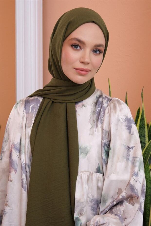سلسلة الجاز شال اللون الكاكي