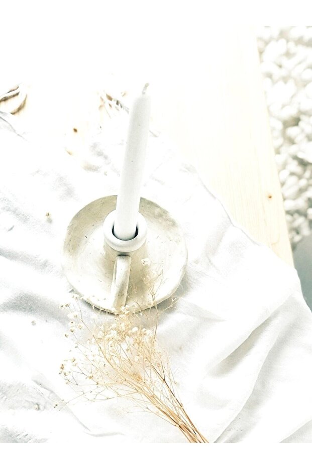 El Yapımı Kulplu Şamdan - 2