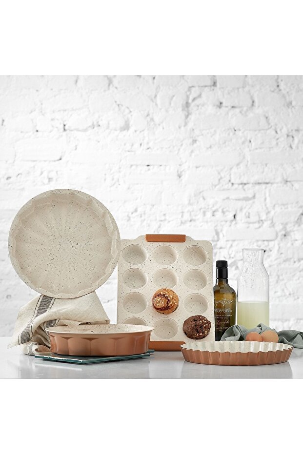 قالب كعكة دائري من النحاس - 6