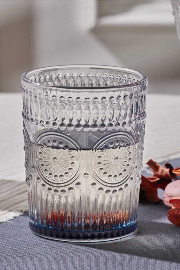 Tekli Su Bardağı Mavi 271 ml - 2