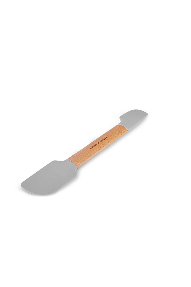 x Refika Çift Taraflı Ahşap Spatula 30 cm - 5