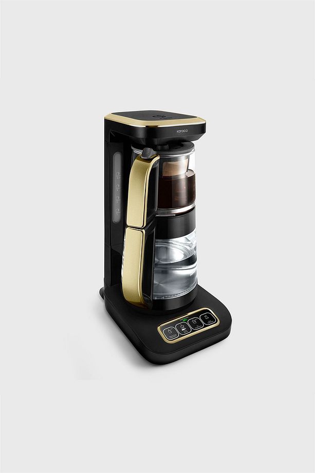 Çaysever Robotea Pro 4 In 1 Konuşan Cam Çay Makinesi Mineral Gold - 3