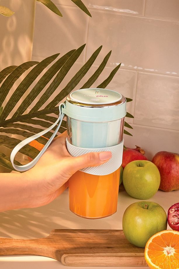 Blue Taşınabilir Şarjlı Smoothie Blender - 3