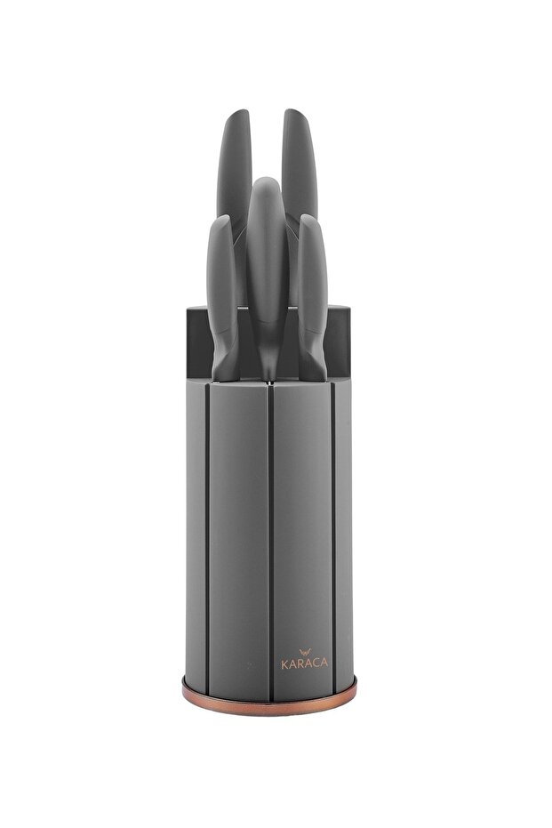 Modern Çelik Proofcut Gray 6 Parça Bıçak Seti - 1