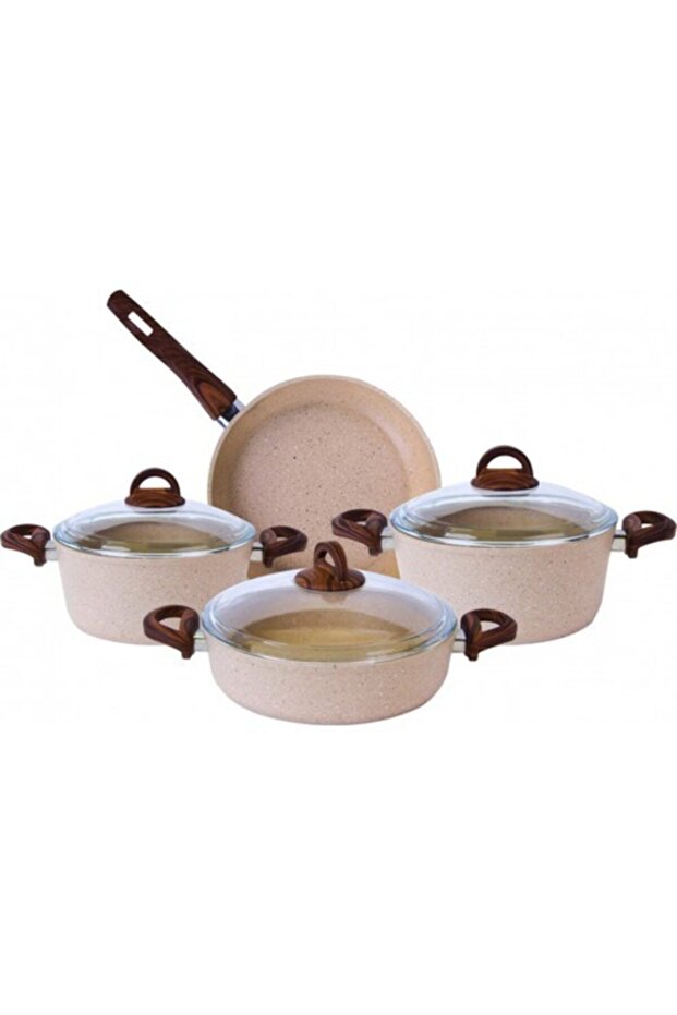 Forest Bio Granit 7 Parça Tencere Seti - 3