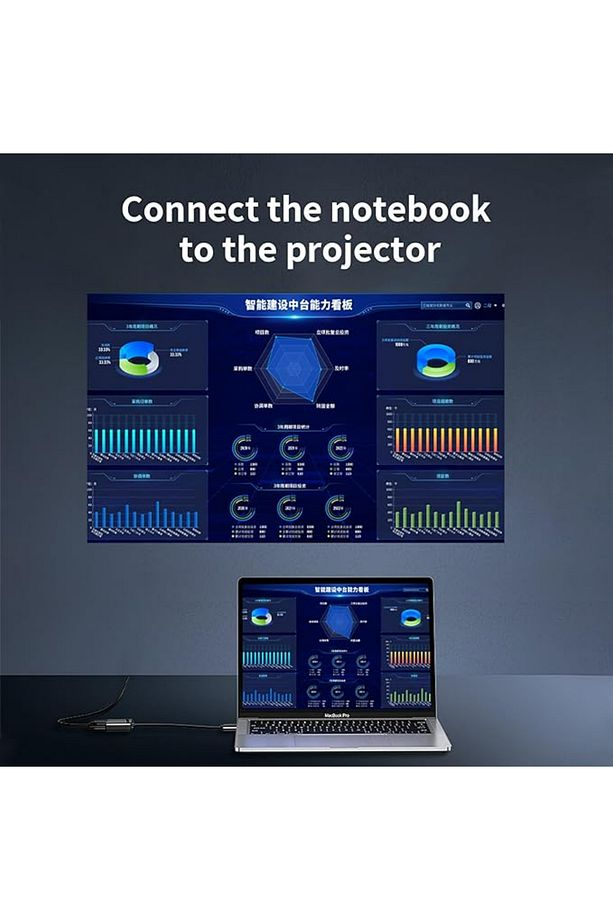 Umiio Portable Video Projector 2.4/5G WiFi Bluetooth 1920 * 1080 Resolution Android Projector - 3