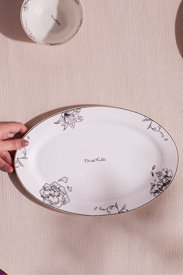Frida Kayık Tabak 30 cm - 1