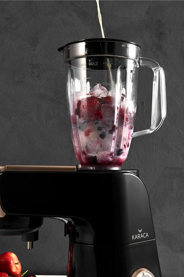 Maestro Chef Mutfak Şefi Et Kıyma Makinesi Ve Smoothie Blender 1000 W 4 Lt 7 In 1 Siyah - 4