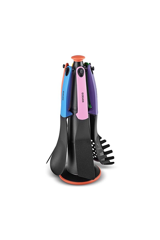 Rainbow 7 Parça Standlı Servis Seti - 8