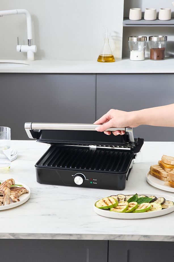 X Inox 2000w Izgara Ve Tost Makinesi 4 Dilim - 4