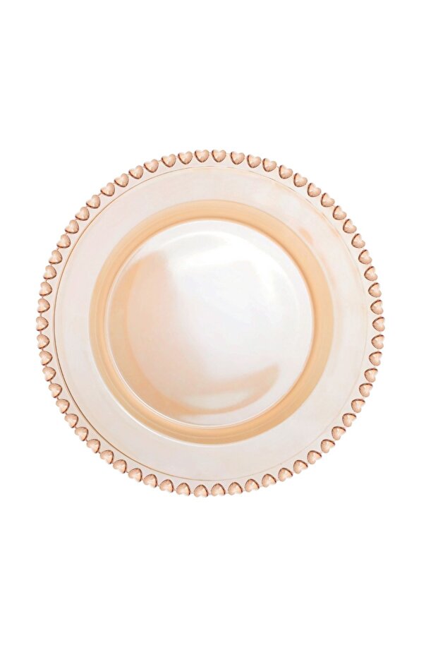 Glory Cam Amber Servis Tabağı 27 cm - 1