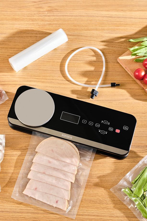 Seal and Fresh Inox Tartılı Vakum Makinesi 5 Adet Poşet ve 1 Adet Rulo Hediyeli - 4