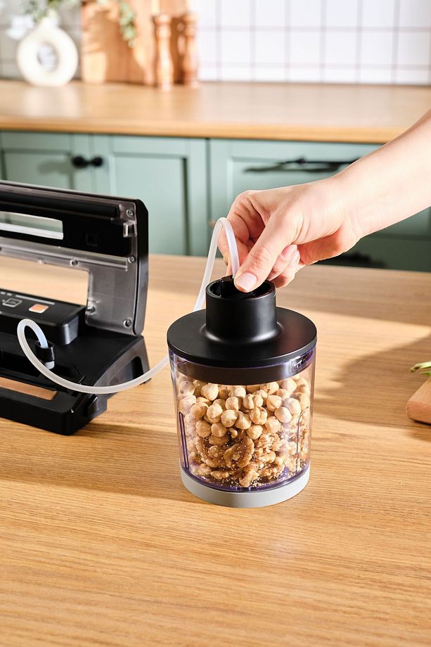Seal and Fresh İnox Vakum Makinesi 5 Adet Poşet ve 1 Adet Rulo Hediyeli - 5