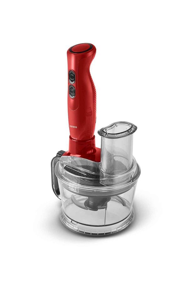 Pro Multimax 6 in 1 Çok Amaçlı Mutfak Robotu/Blender Seti Red - 5