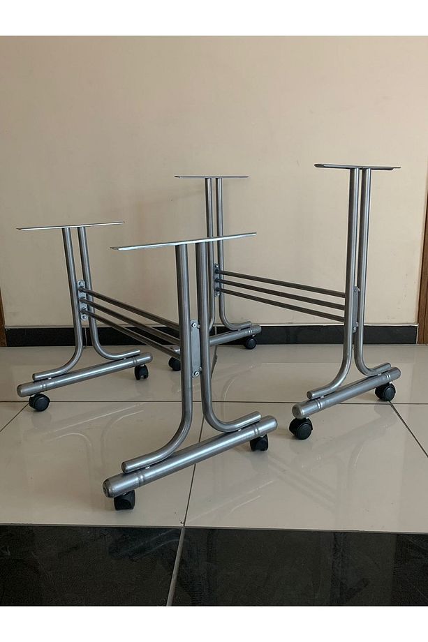 Tekerlekli Sehpa Ayağı, Ayak, Masa Ayağı, Tekerlekli Masa Ayağı, 73cm, Yüksek Masa Ayağı - 7