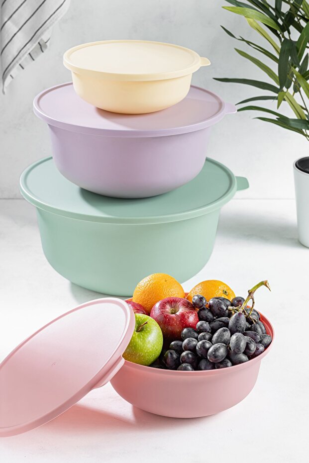 Forbs 2 In 1 4-Piece Storage and Mixing Container - 1