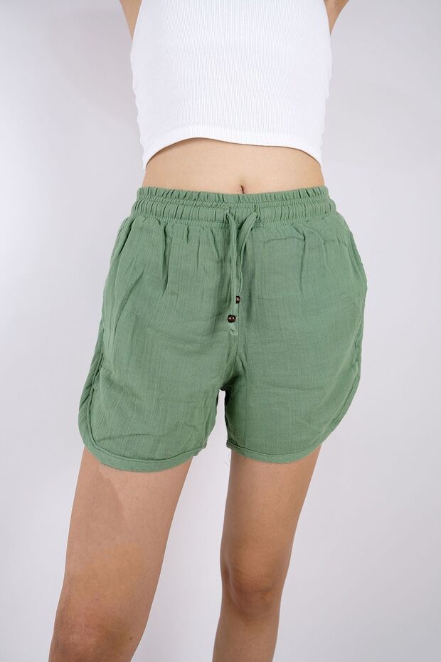 KADIN MÜSLİN ŞORT - 5