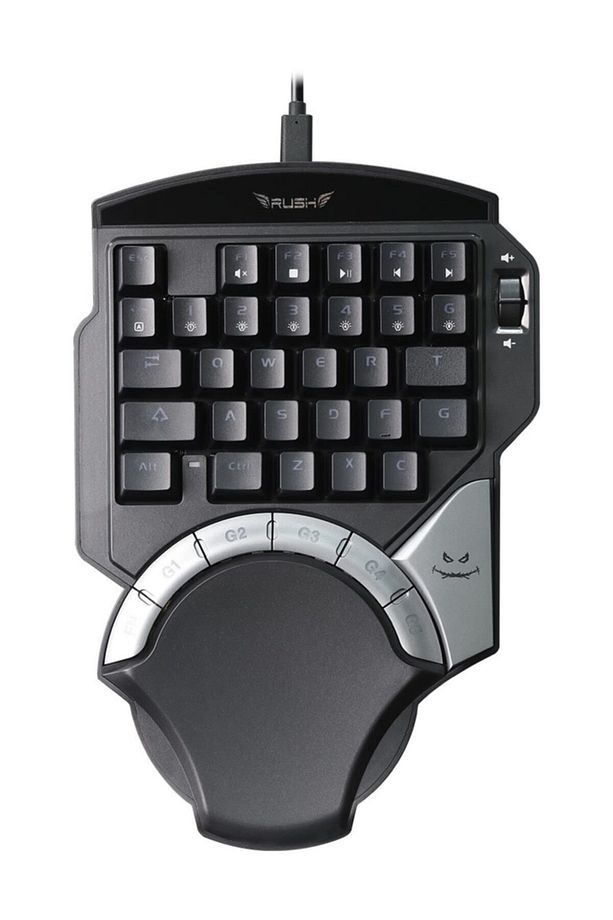 Haymaker Rk95 Mavi Switch Rgb Makrolu Mini Tek El Mekanik Oyuncu Klavyesi - 5