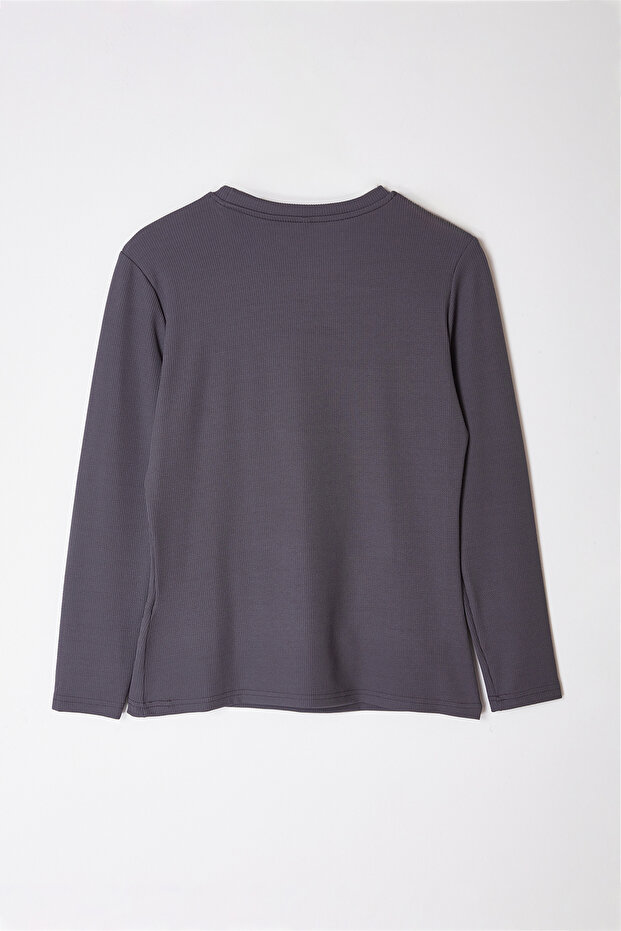 Geräucherte Strickbluse - 7