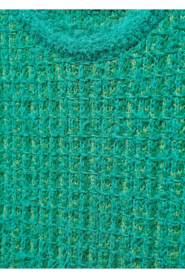 Dikişsiz tüvit bluz - 7